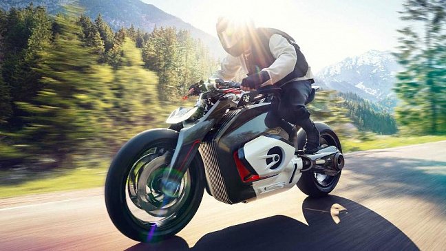 BMW представляет концепцию электрического мотоцикла E-Boxer