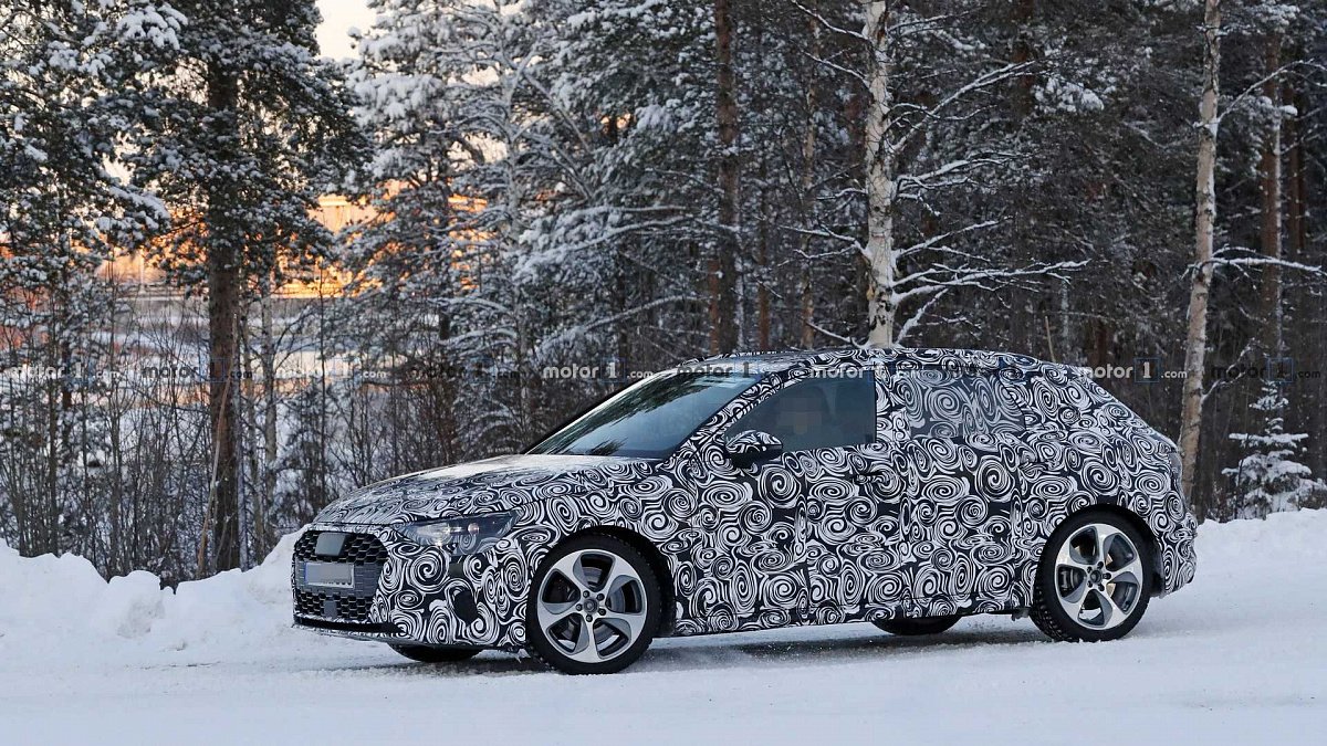 Новое поколение Audi S3 2020 модельного года замечен на зимних испытаниях