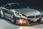 BMW Z4 Batmobile продемонстрировали на рендерных изображениях