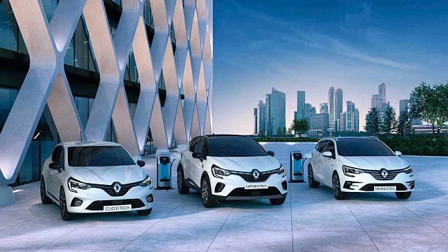 Renault выпустит гибридные модели под другим названием