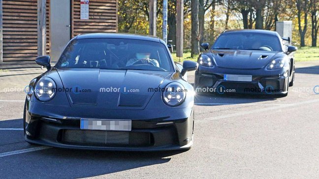 На тестах замечен прототип Porsche 911 GT3 2021 модельного года 