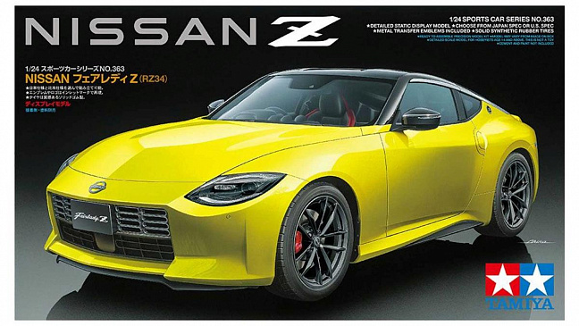 Анонсирован конструктор Nissan Z 2023 модельного года от Tamiya 