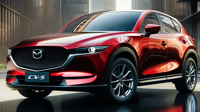 Новый кроссовер Mazda CX-5 получит гибридный двигатель