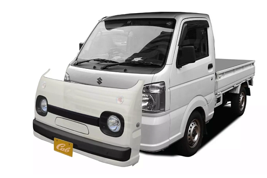 Японское тюнинг-ателье Mooku оформило Suzuki Carry в стиле ретро-грузовика Mazda