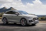 Вид из кабины - быстрая езда на дизельном Audi SQ5 2021 