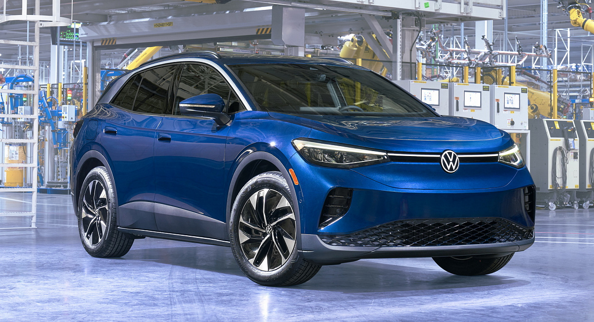 VOLKSWAGEN начинает производство в Чаттануге своего первого электрокара американского производства VW ID.4