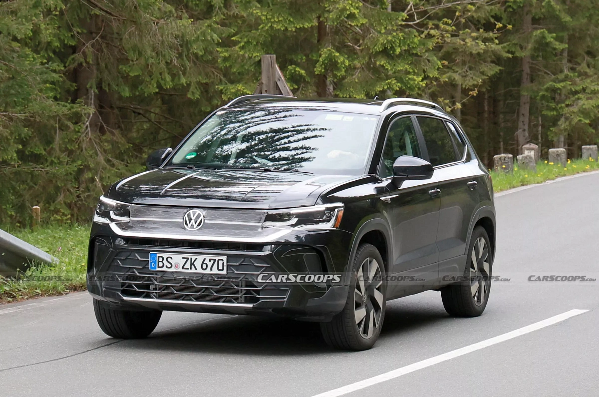 Обновленный Volkswagen Taos: этой маской никого не обманешь