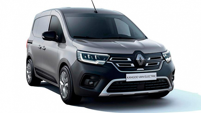 Компания Renault представила новый электрический фургон Renault Kangoo E-Tech
