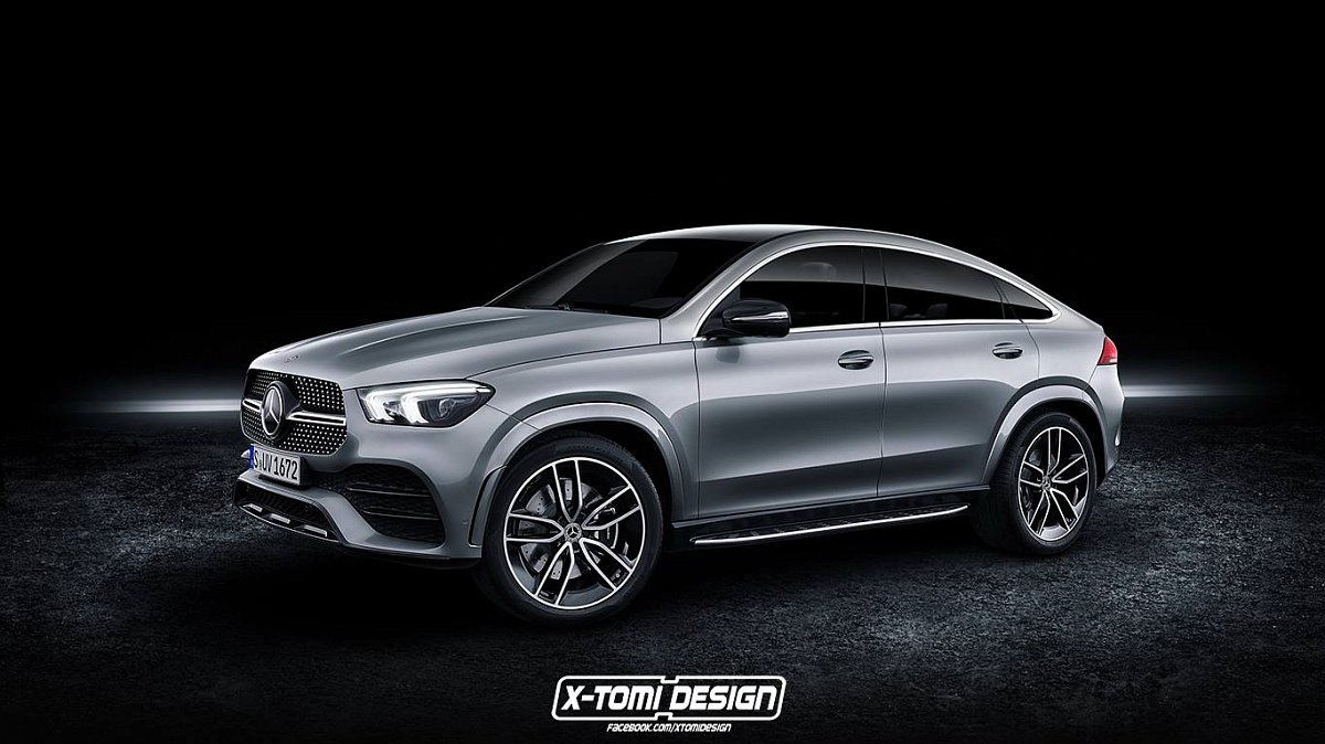 Mercedes-Benz GLE Coupe: в Сети появилось первое изображение