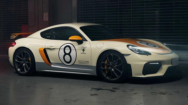 Представлен Porsche 718 Cayman GT4 в юбилейной версии "Tribute To 906"