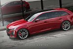 В интернете показан рендер универсала Cadillac CT5 Sport Wagon