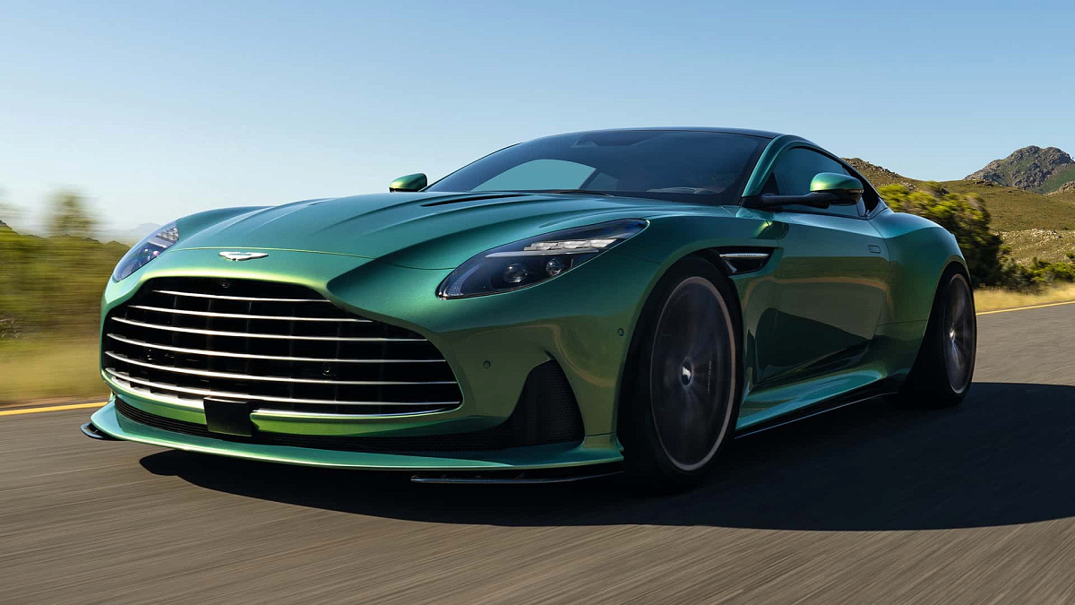Новый спорткар Aston Martin DB12 лишился V12, но не стал медленнее