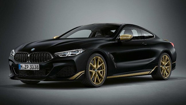 BMW представил «золотое» исполнение флагманского купе 8 Series 