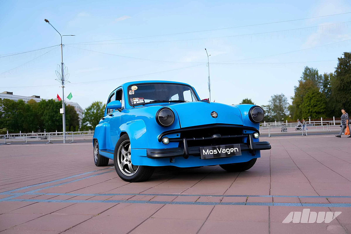 Mosvagen: "Москвич" с сердцем VW Bora — как энтузиасты создали гибрид-монстра за год и поразили всех