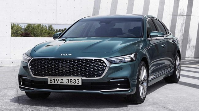 KIA представила первые изображения обновленного седана K900 2022 года