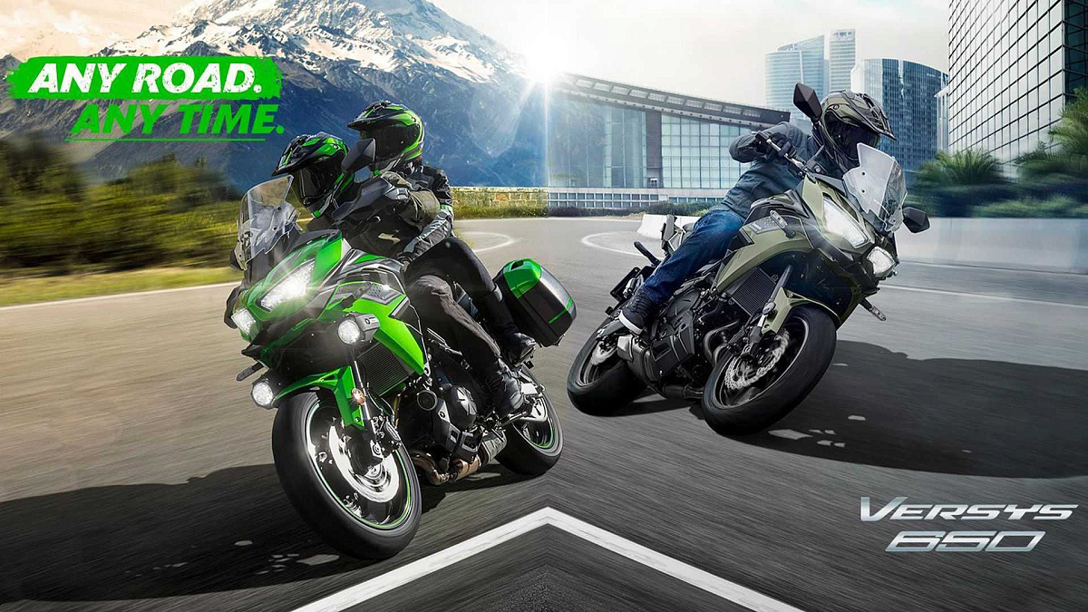 Kawasaki Europe представит модели Versys 650 и 1000 2023 года