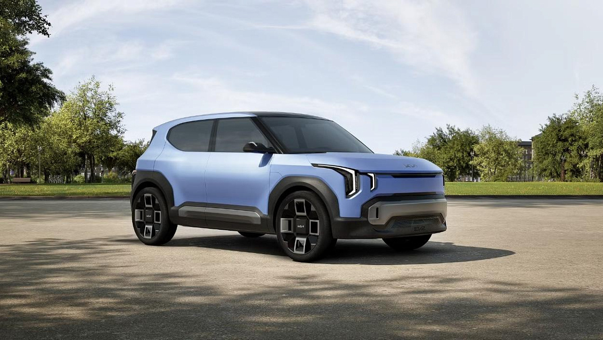 Корейская Kia запатентовала название EV1 для своего крошечного электромобиля Корейская Kia запатентовала название EV1 для своего крошечного электромобиля