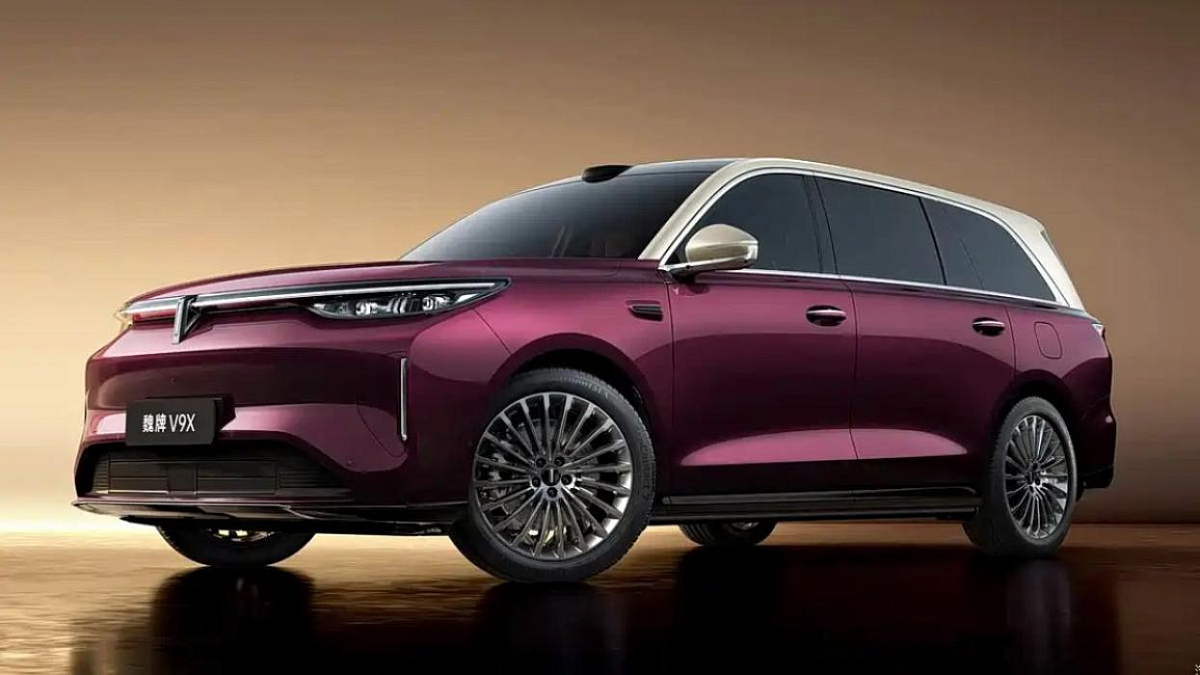 Wey показала в Пекине флагманский V9X. Его ждут в России