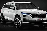 Российские дизайнеры представили рендеры обновлённого кроссовера Skoda Kodiaq