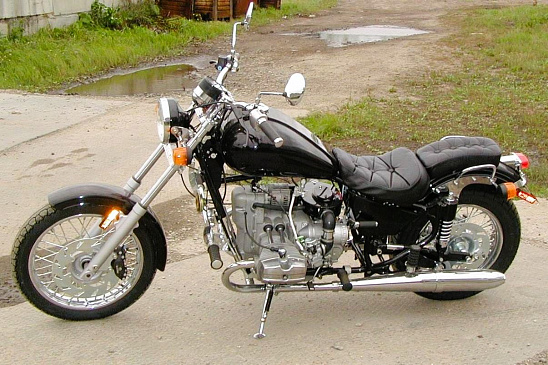 Российские мотоциклы класса чоппер – и это почти на 100% отечественные разработки