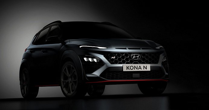 Hyundai Kona N 2021 дебютирует 27 апреля в роли первого внедорожника бренда