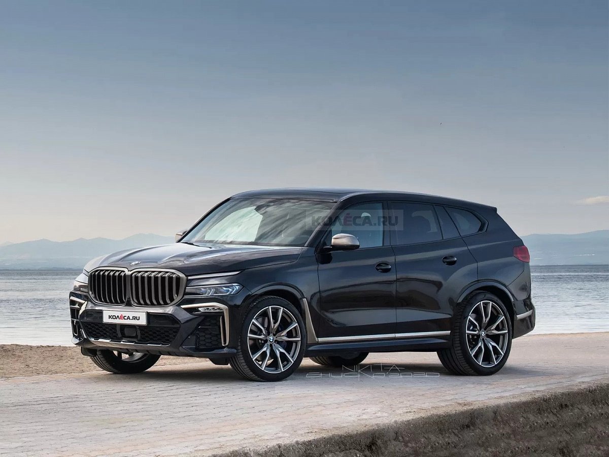 Опубликовали первые изображения нового BMW X8