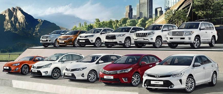 Компания Toyota увеличила продажи в РФ на 7% по итогам 2021 года
