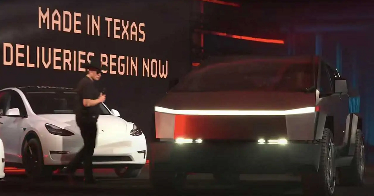Tesla Cybertruck будет настолько водонепроницаемым, что сможет заменить лодку