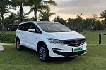 В Сети появились фото с презентации нового минивэна Geely Jiaji