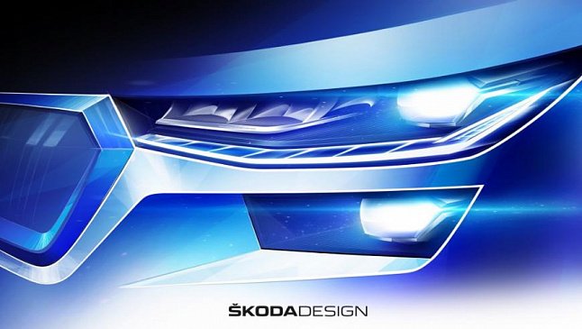 Компания Skoda показала обновленный кроссовер Skoda Kodiaq накануне дебюта 13 апреля