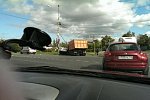 В Санкт-Петербурге грузовик таранил иномарку