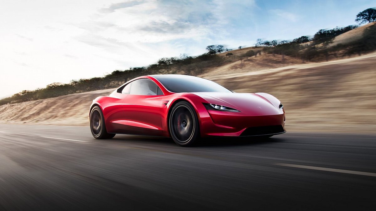 Илон Маск хочет сделать новый спорткар Tesla Roadster летающим