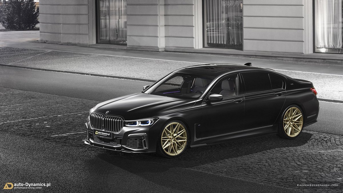 Польские тюнеры доработали внешность BMW M760Li xDrive