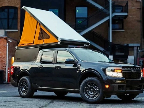 Компактный пикап FORD Maverick получил специальную платформу для кемпинга от GFC