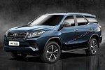 Изображения нового Toyota Fortuner появились в Сети