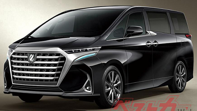 Минивэн Toyota Alphard нового поколения представят во второй половине 2022 года