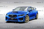 Опубликован рендер Subaru WRX STI следующего поколения