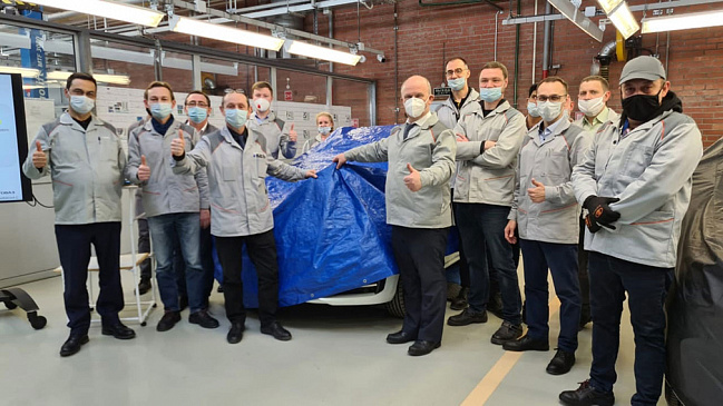 Автоконцерн АВТОВАЗ собрал первый предсерийный экземпляр автоновинки LADA 2023 года