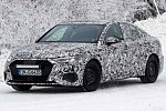 Новый седан Audi A3 испытывают на заснеженных дорогах Швеции