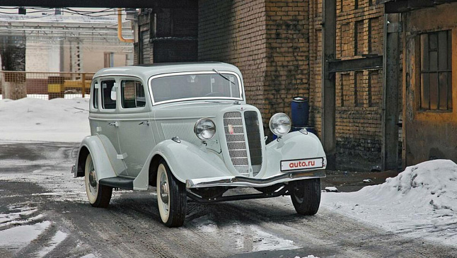 В Москве продают седан ГАЗ-M1 1938 года выпуска за 6,5 млн рублей