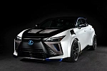 Lexus представил в Токио электрический кроссовер Lexus RZ Sport Concept в роли гоночного автомобиля