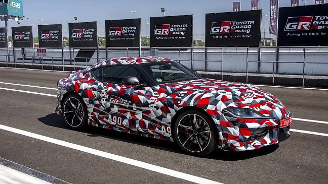 Toyota Supra официально представят на автосалоне в Детройте