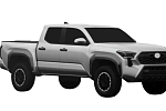 Пикап Toyota Tacoma 2024 года представлен на патентных изображениях 