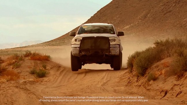 Компания Ford показала возможности нового Bronco