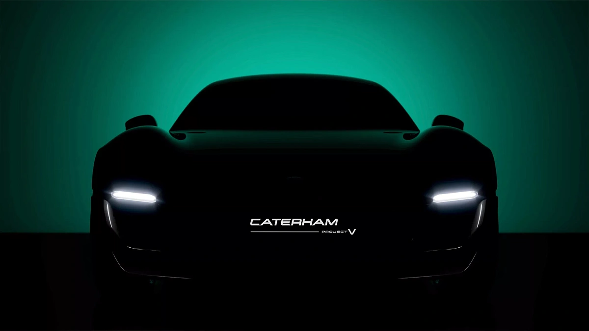 Компания Caterham тизером анонсировала электрический спорткар Caterham Project V