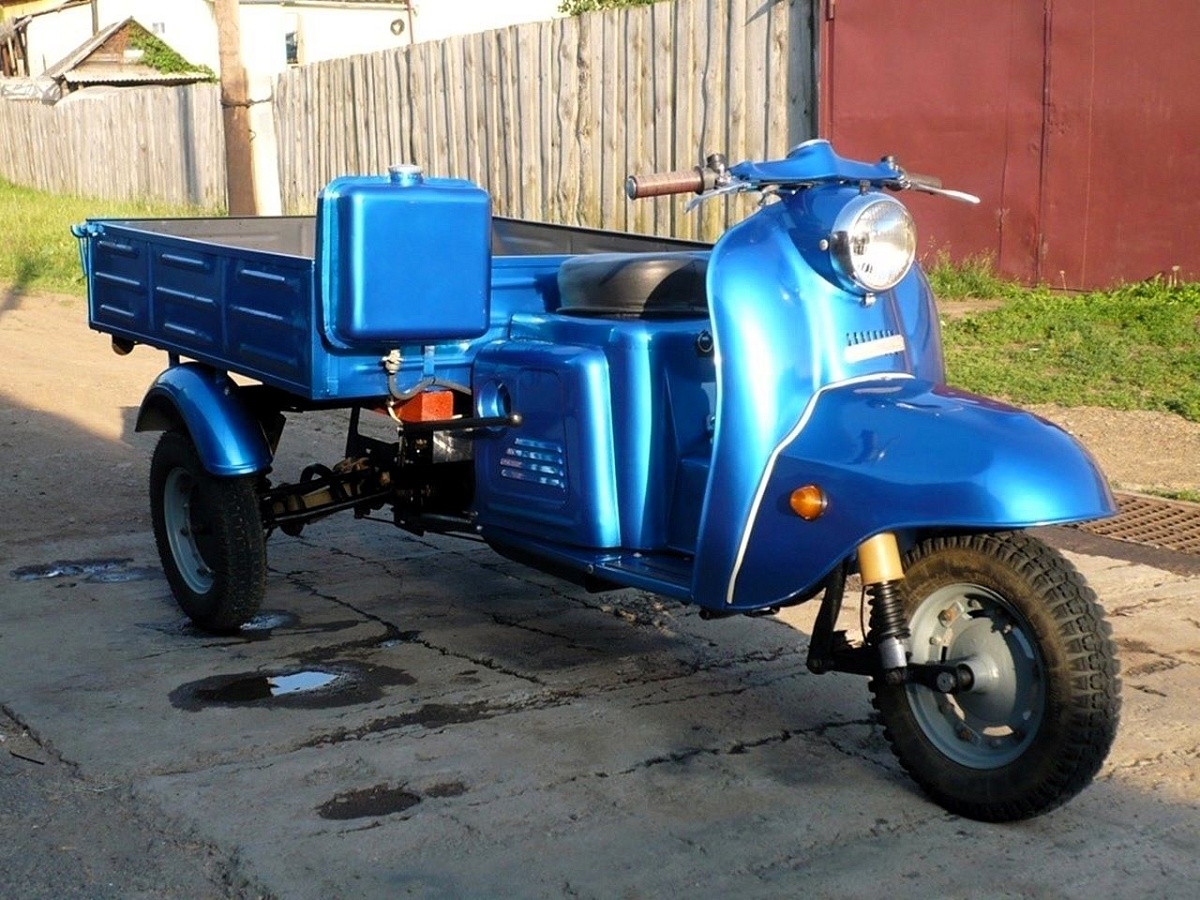 Не «Харлей», а «Муравей» – история грузовых мотороллеров, мечты хозяйственных советских мужчин