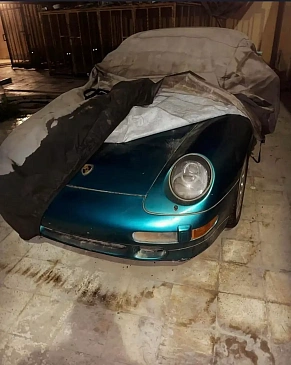 В сарае нашли украденный много лет назад Porsche 993 Turbo 