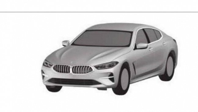 BMW запатентовал изображение 8 Series Gran Coupe 