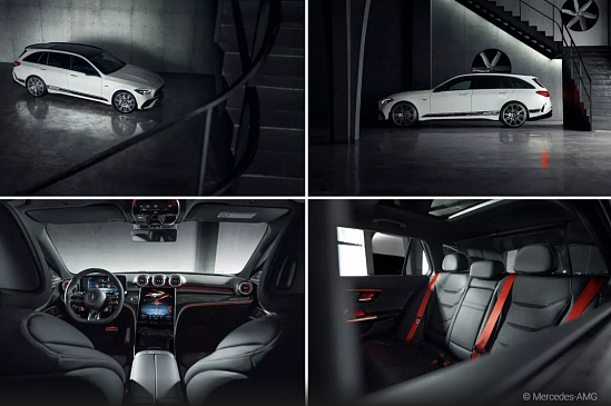 Mercedes-AMG представляет в Шанхае новую спецверсию универсала C 43 Hybrid Edition