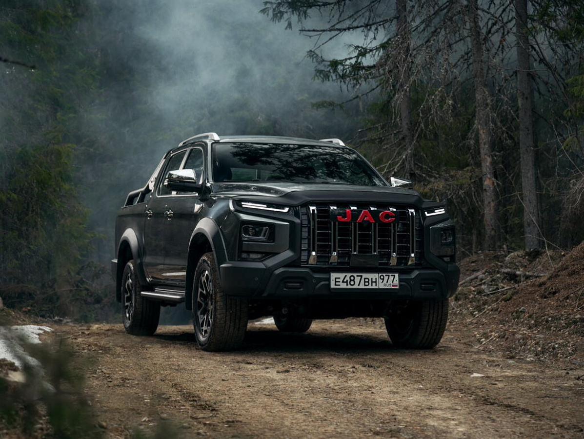 Пикап JAC T9 для России обновят: он получит инновационную подвеску